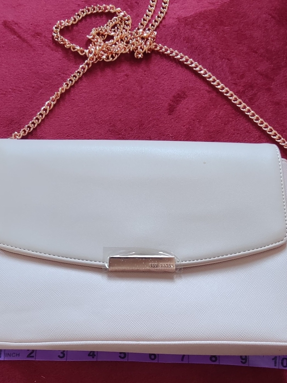 Ted Baker Rose Gold Crossbody with Rose Gold Chain